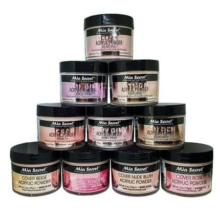 Mia Secret COVER Powder - 2 oz; ALL 10 Colors