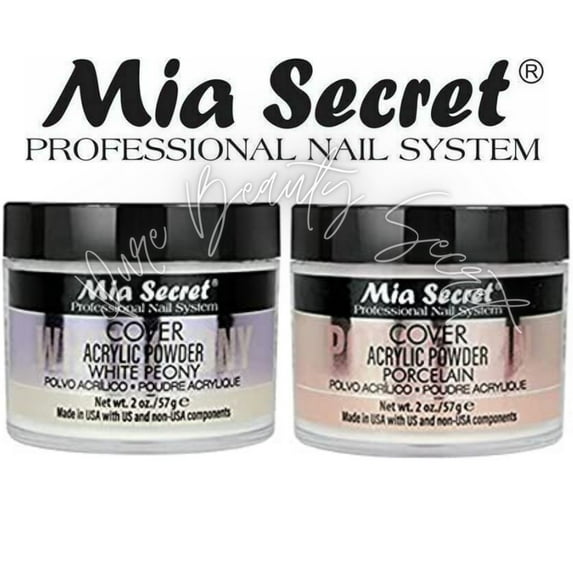 Mia Secret - COVER (WHITE PEONY + PORCELAIN) 2 oz