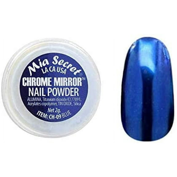 Mia Secret Chrome Mirror Powder 2g - (CH-09) Blue