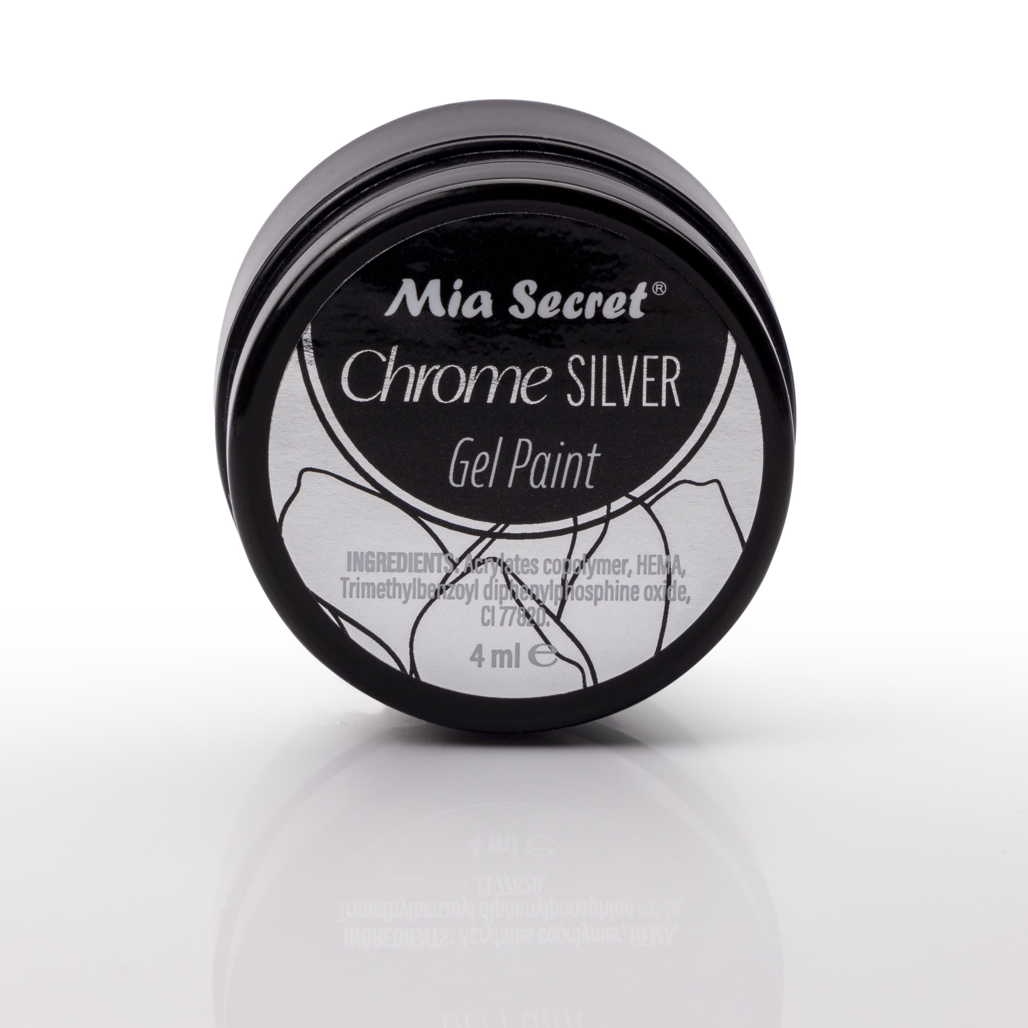 Mia Secret Chrome Silver Gel Paint
