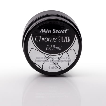 Mia Secret Chrome Silver Gel Paint