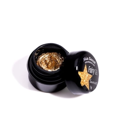 Mia Secret Fairy Gel Gold For Nails - (FYG-01) Sunset