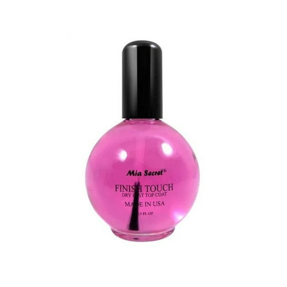 Mia Secret Finish Touch Dry Fast Top Coat 2.5oz (B305)