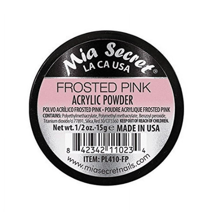 Mia Secret Frosted Pink Acrylic Powder 0.5 Ounce Walmart