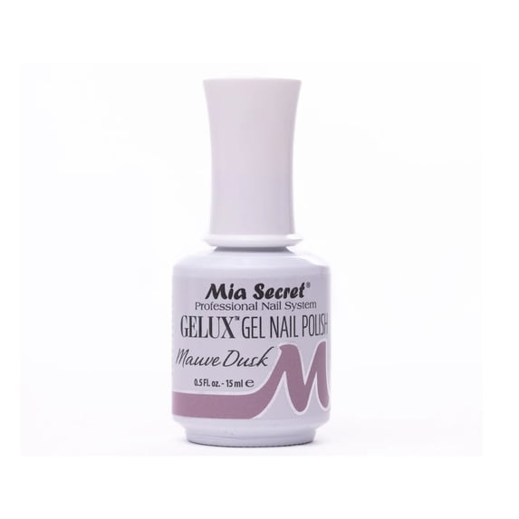 Mia Secret Gelux Gel Polish - Mauve Dust (GP-254) - Glossy finish - 0.5 oz