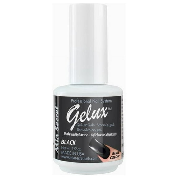 Mia Secret Gelux Soak Off Gel Polish Black