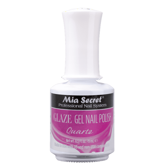 Mia Secret Glaze Gelux Soak-off gel nail polish color Quartz - Glaze Gel polish cured with nail lamp