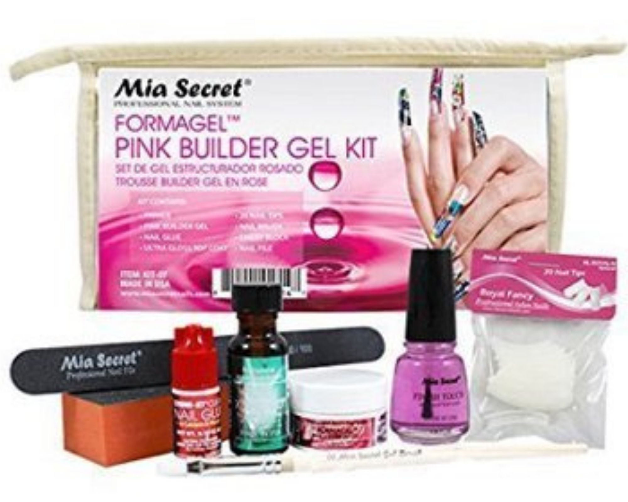 Mia Secret (KIT-07) Pink Builder Gel Kit