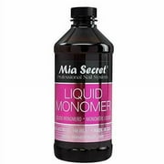 Mia Secret Liquid Monomer 32 oz LM248   Professional Acrylic Nail System, Non-Yellowing Formula