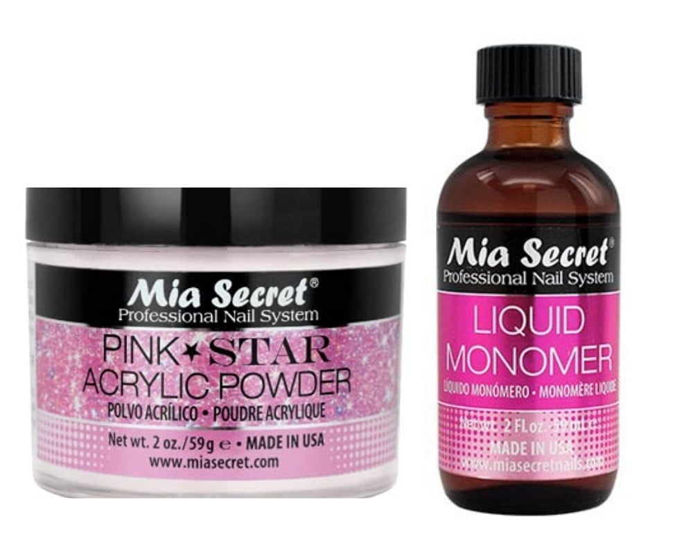 Mia Secret Monomer 2 oz + STAR PINK 2 oz