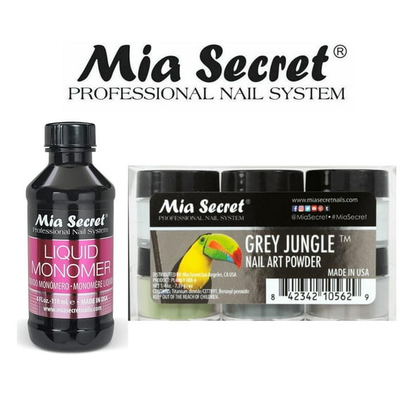 Mia Secret - Monomer 4 oz + Grey Jungle