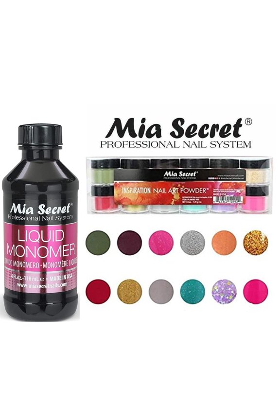 - Monomer 4 oz + Inspiration 12 Colors Set