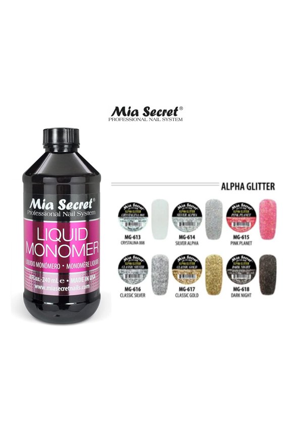 - Monomer 8 oz + Alpha
