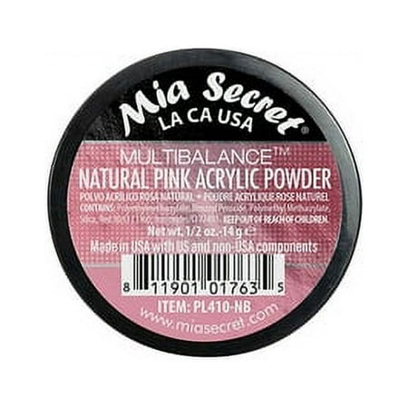 Mia Secret Mult balance 1/2 oz Natural Pink Acrylic Powder