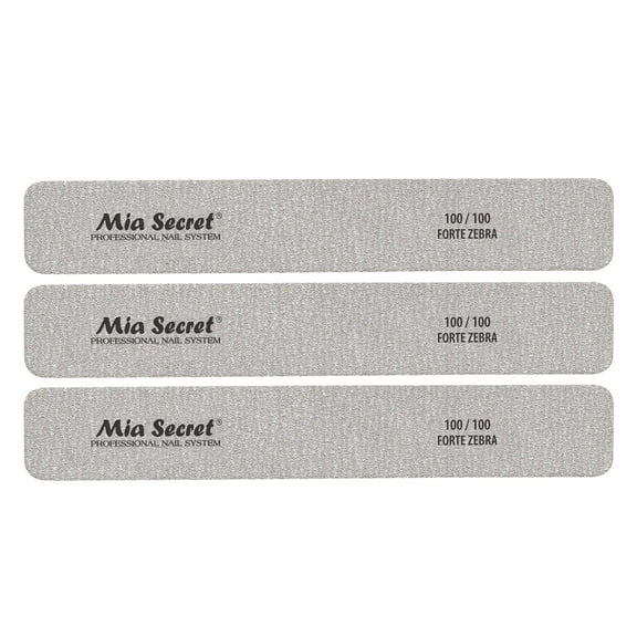 Mia Secret - NAIL FILE - SPEEDY ZEBRA JUMBO #100 (Z01-J 100-100) x 3