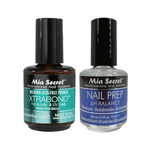 Mia Secret - Nail Prep and Xtrabond Primer ( 0.50 oz each )