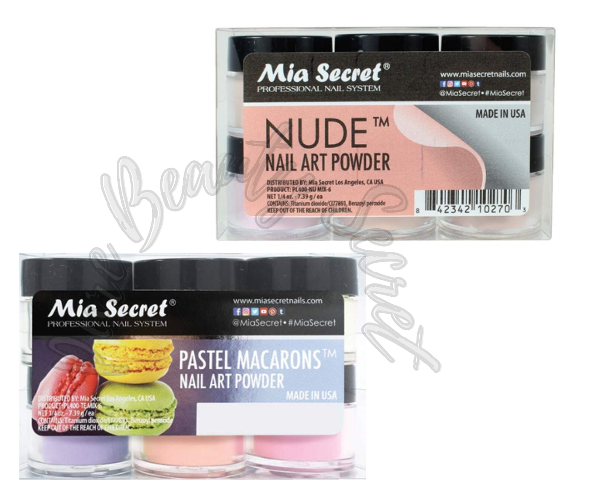 Mia Secret - Nude + Pastel Macarons