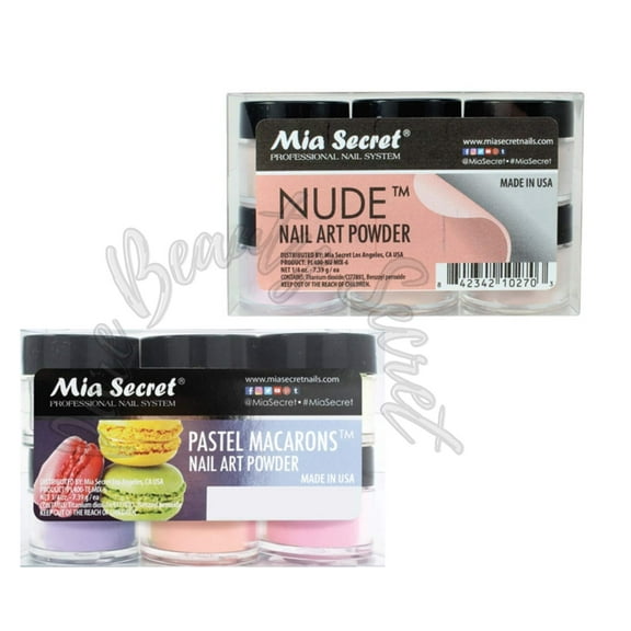 Mia Secret - Nude + Pastel Macarons