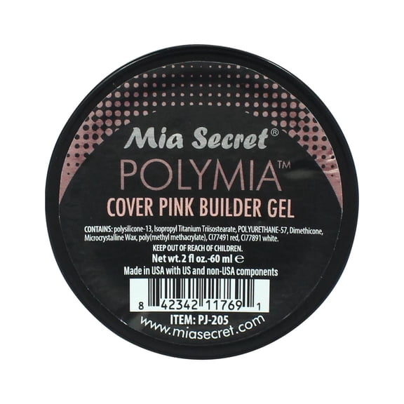Mia Secret POLYMIA BUILDER GEL IN JAR - Cover Pink 2oz / 60mL