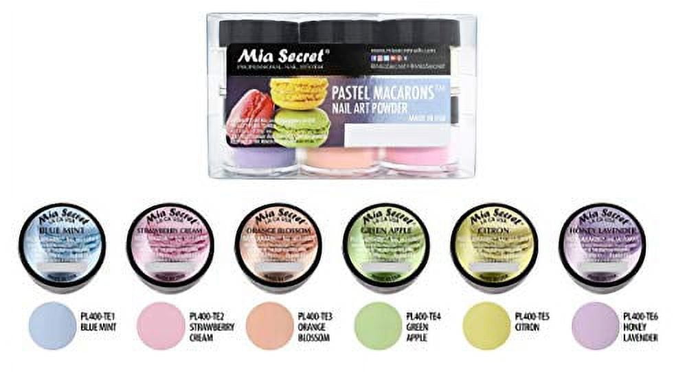 Mia Secret Pastel Macarons Nail Art Collection