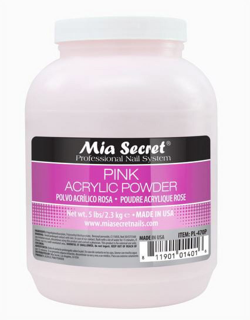 Mia Secret Pink Acrylic Powder - 5 lb.