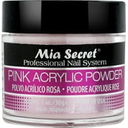 Mia Secret Professional Acrylic Nail System Pink Acrylic Powder 1 OZ