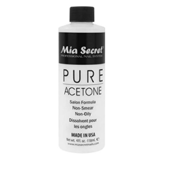 Mia Secret Pure Acetone (4 or 8 OZ)