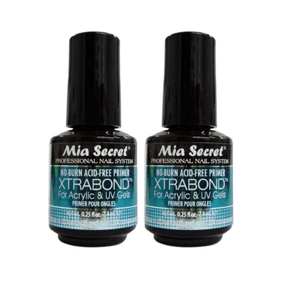 Mia Secret Xtrabond Primer (0.25 fl.oz / 7.4ml) - Pack of 2