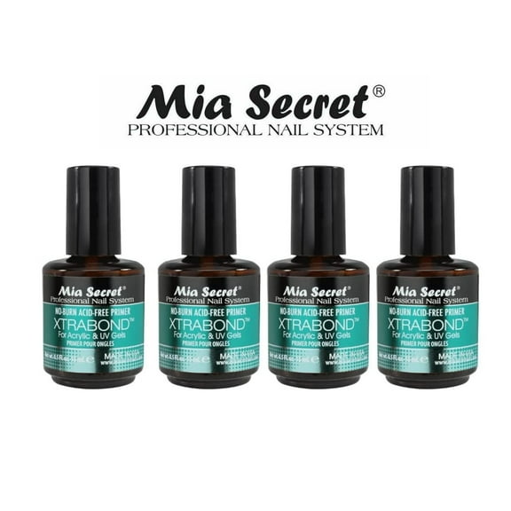 Mia Secret Xtrabond Primer 15 ml / 0.5 oz (PR100) x 4