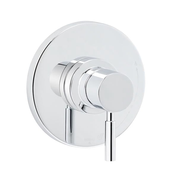 Mia Single Handle Pressure Balanced Valve Trim with Less Rough, Polished Chrome