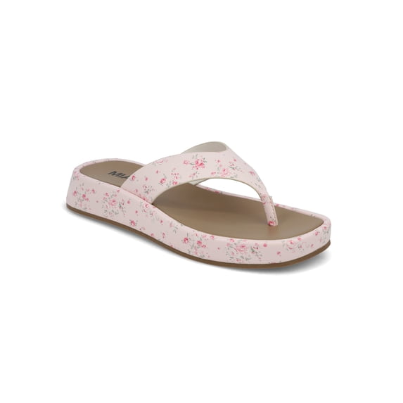 Mia Too Women's Pammy Slide On Thong Platform Sandal