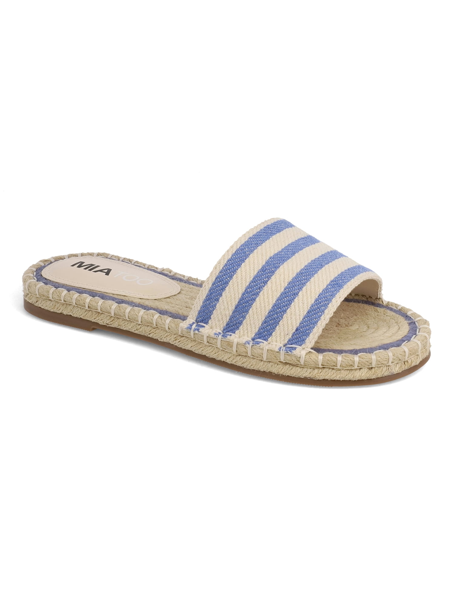 Mia Too Women's Schekie Slide On One Strap Sandal