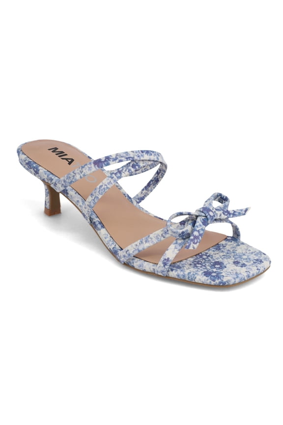 Women's Strappy Kitten Heel Sandal