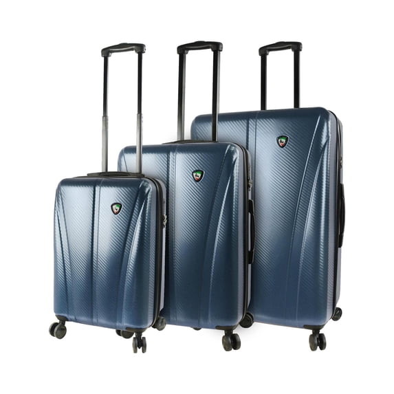 Mia Toro ITALY Usini Hardside Spinner 3 Piece Luggage Set