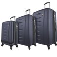 thumbnail image 1 of Mia Toro - Italy M1014-03PC-BLU Tasca Moderna Hardside Spinner, 3 Piece Set - Blue, 1 of 5