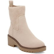 Mia Womens Kara Leather Laceless Ankle Boots