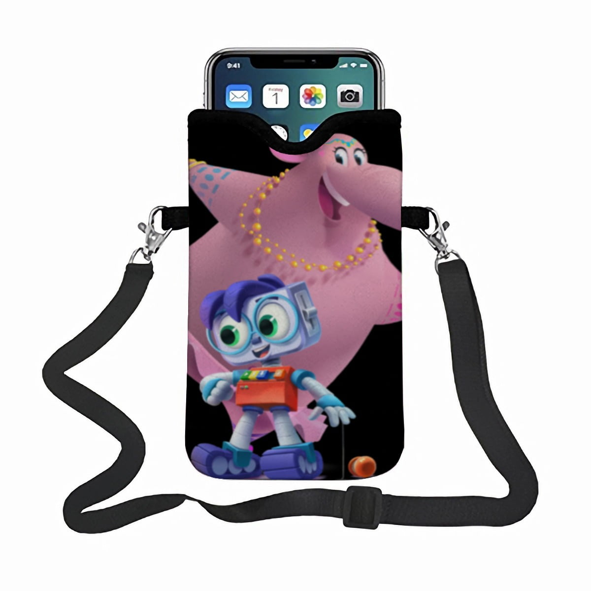 Mia and Codie crossbody phone holder, equipped with an adjustable strap ...