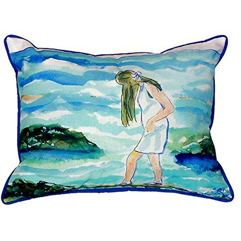 Mia on the Rocks Small Indoor Outdoor Pillow 11x14 Walmart