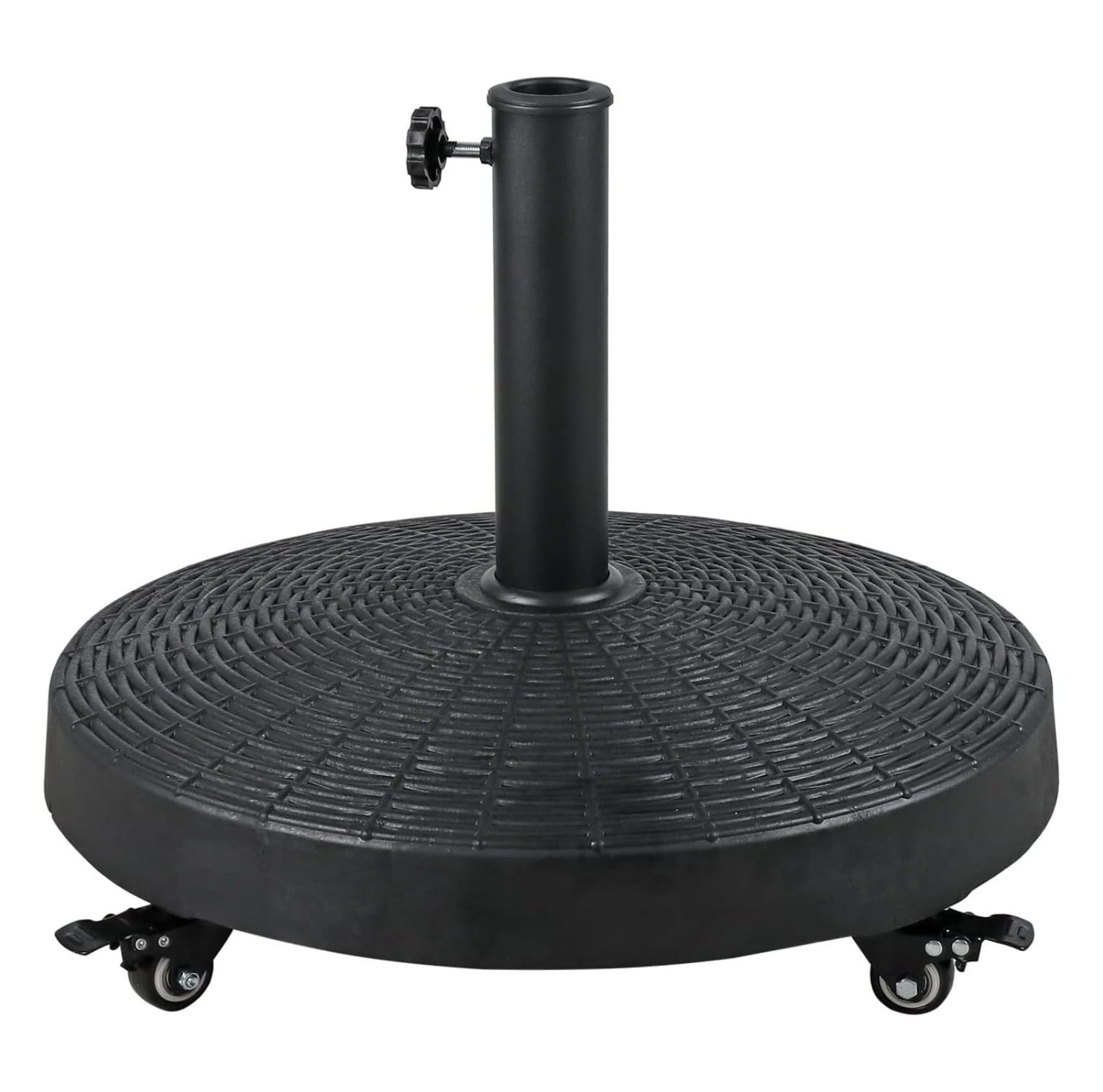 MiaHltTia Patio Umbrella Base 52lbs, Heavy Duty Umbrella stand with