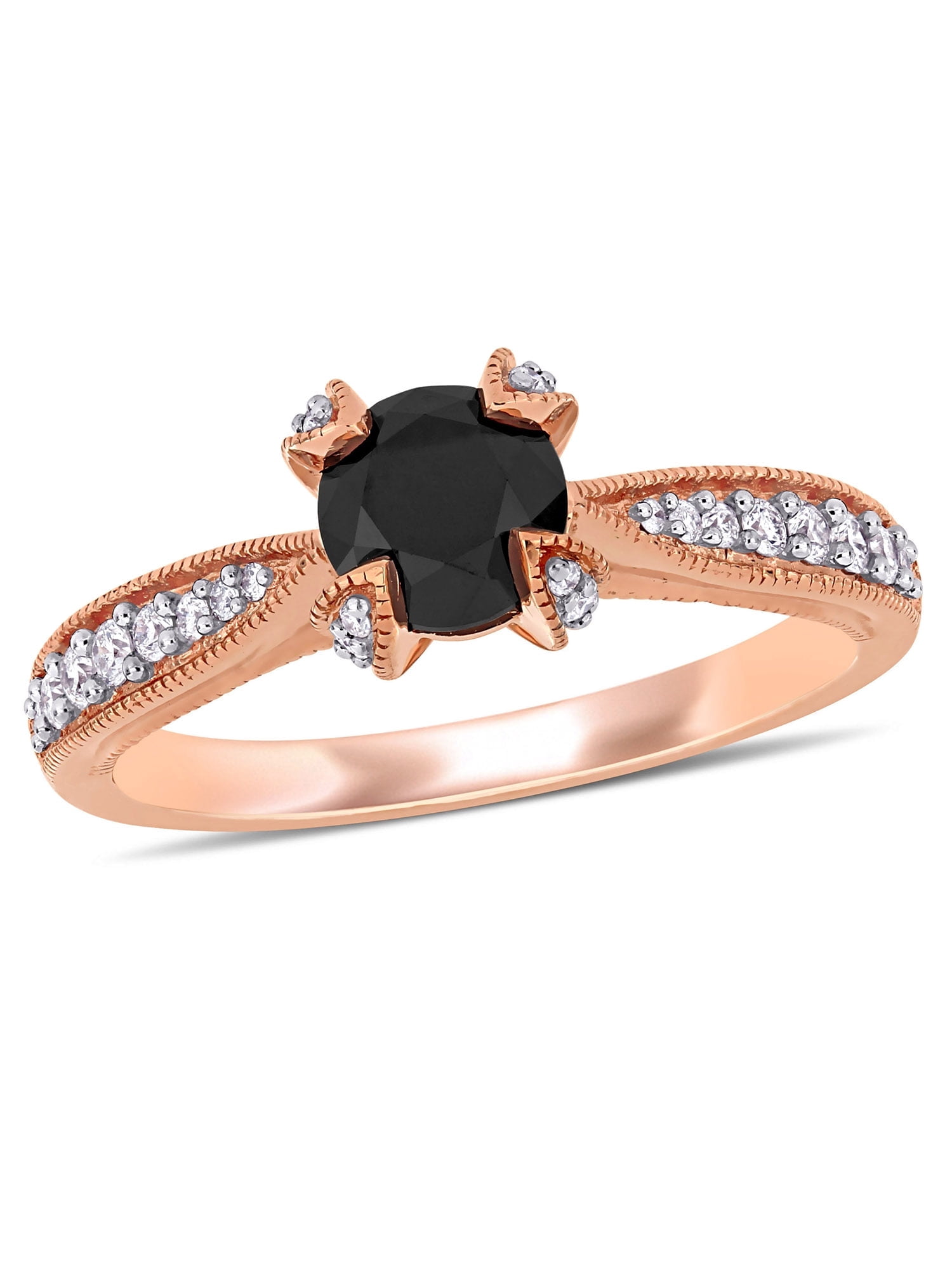 Everly Women's Diamond 14K Rose Gold Engagement Ring