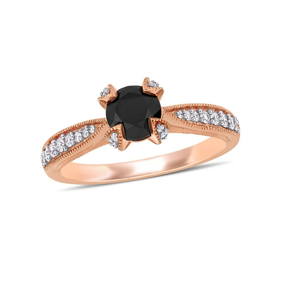 Everly Women's Diamond 14K Rose Gold Engagement Ring