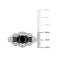 thumbnail image 1 of Everly Unisex Diamond 10K White Gold Engagement Ring, 1 of 5