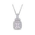 thumbnail image 1 of Everly Women's Diamond 10k White Gold Necklace, 1 of 5
