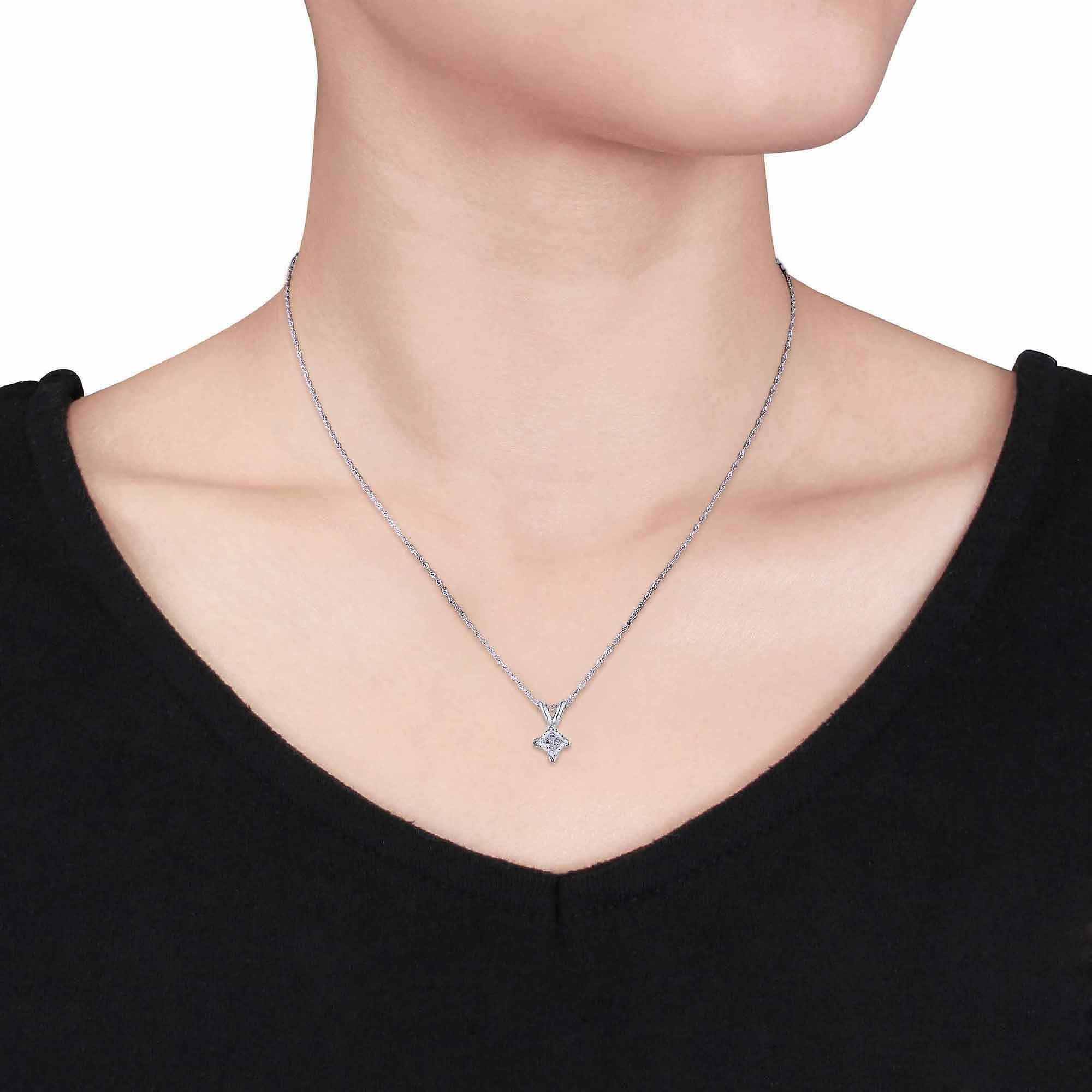 3ct Diamond By The Yard Necklace - LGD-KN29497-GW3-MR