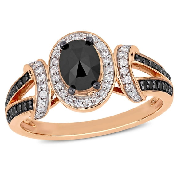 Everly Women's Diamond 10K Rose Gold Engagement Ring