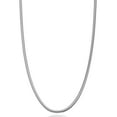 thumbnail image 1 of Miabella 925 Sterling Silver Italian 1.5mm, 2mm, 2.5mm Round Snake Chain Necklace for Women Made in Italy (20, 2.0mm), 1 of 7