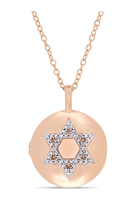 Women's Diamond Sterling Silver Necklace