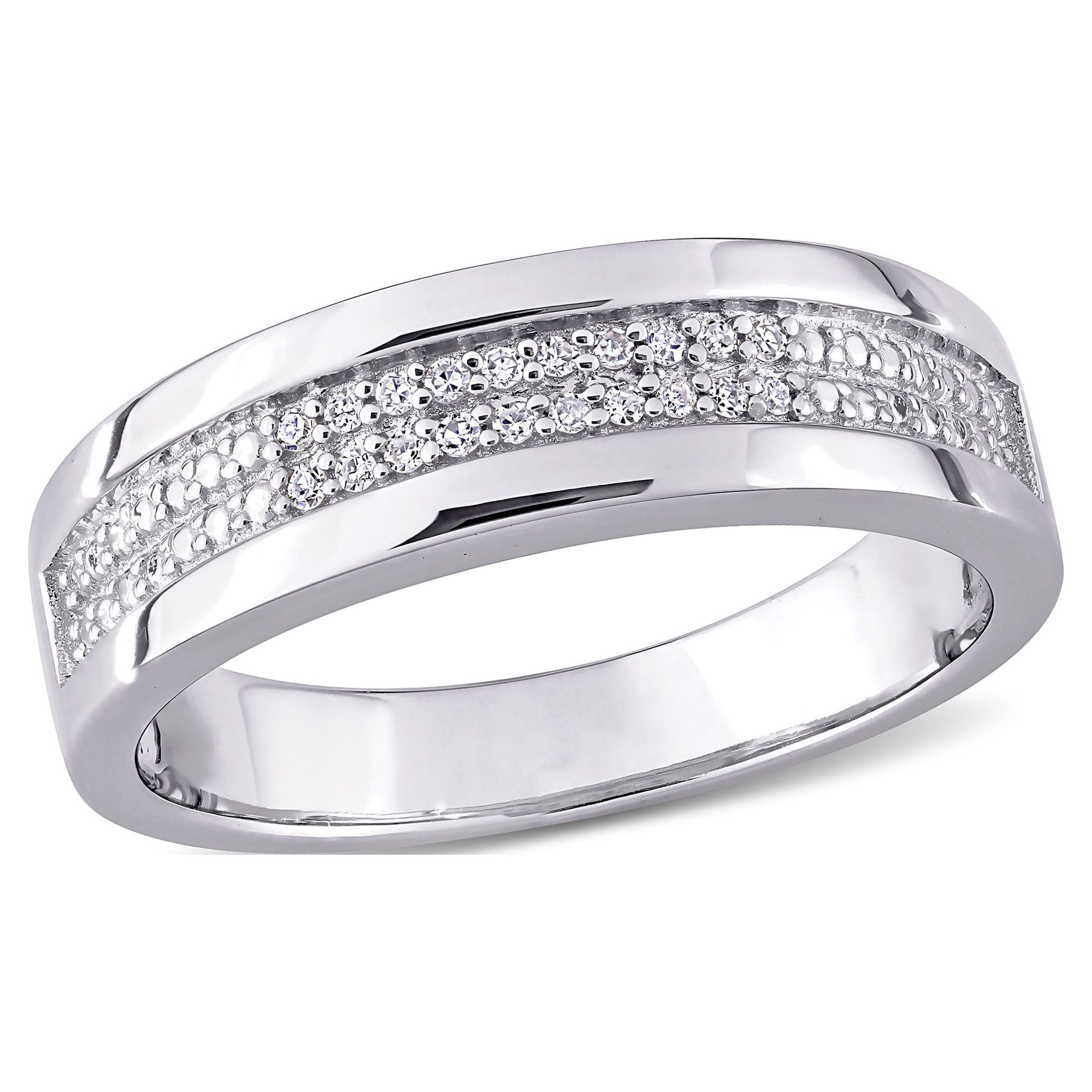 Mens Silver Ring, Silver Rings For Men With Cz, Wh Gender: Women at Best  Price in Jaipur | Valentine Jewellery India Pvt. Ltd.