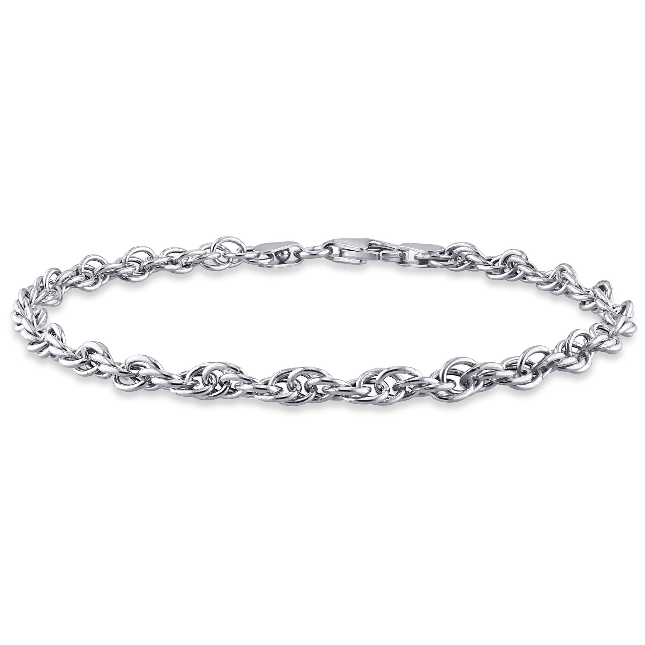 Brilliance Fine Jewelry 1/10 Carat T.W Diamond Sterling Silver Accent  Infinity Adjustable Tennis Bracelet - Walmart.com