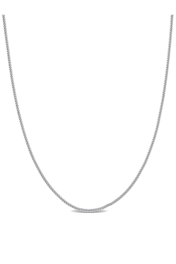 Unisex Platinum Necklace
